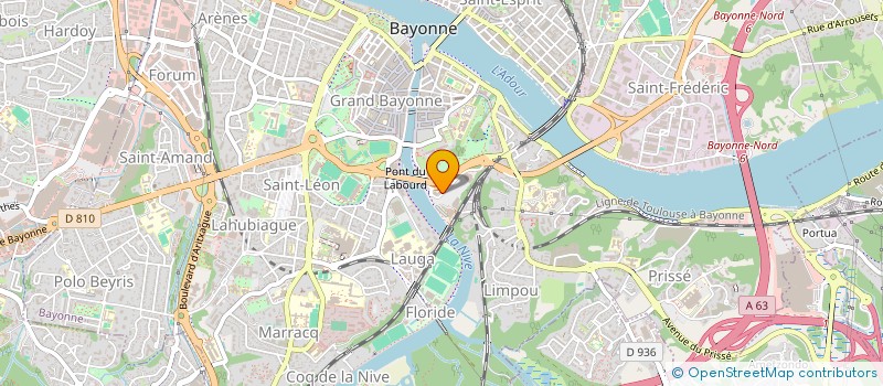 localisation de l'entreprise SOCIOS à BAYONNE
