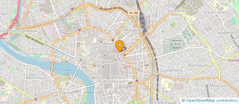 localisation de l'entreprise SOCIOS INVESTISSEMENT à TOULOUSE