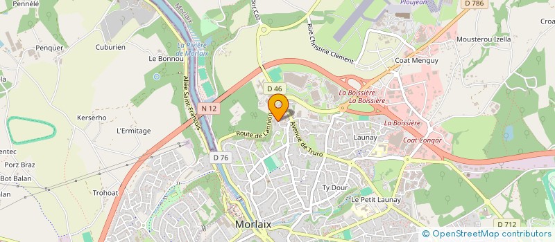 localisation de l'entreprise SOCIOSCOPE à MORLAIX