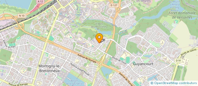 localisation de l'entreprise SOCITE CIVILE IMMOBILIERE LOFTHOPE  GUYANCOURT