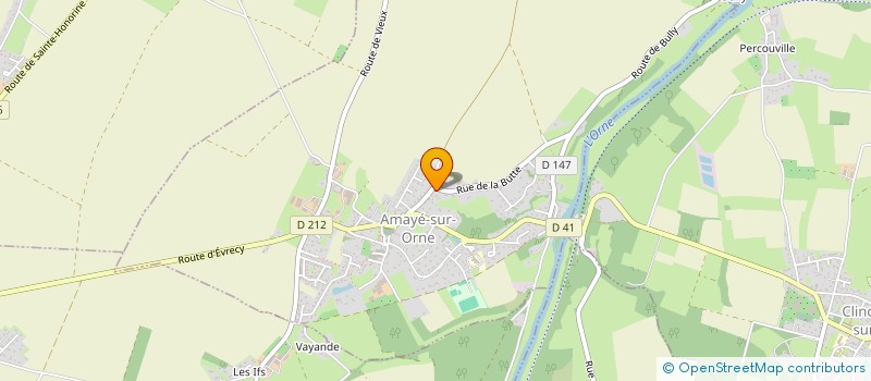 localisation de l'entreprise SOCITIE CIVILE IMMOBILIERE CHIVOT  AMAYE-SUR-ORNE