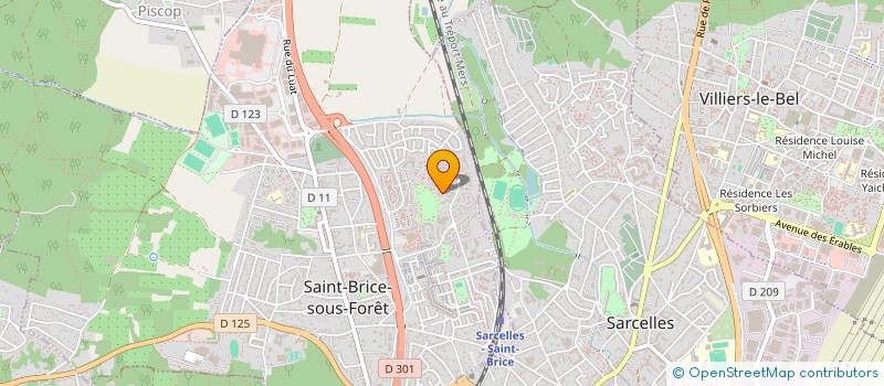 localisation de l'entreprise SOCJ à SAINT-BRICE-SOUS-FORET