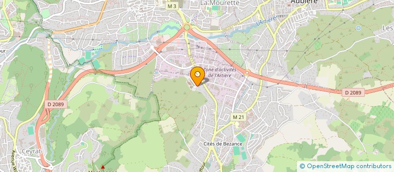 localisation de l'entreprise SOCLADOME  ROMAGNAT