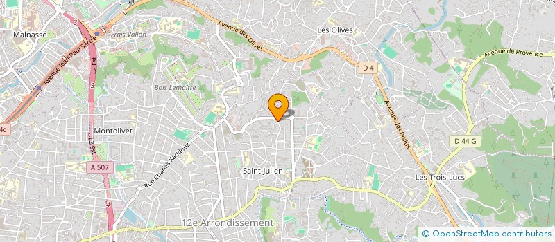 localisation de l'entreprise SOCLAIRE à MARSEILLE