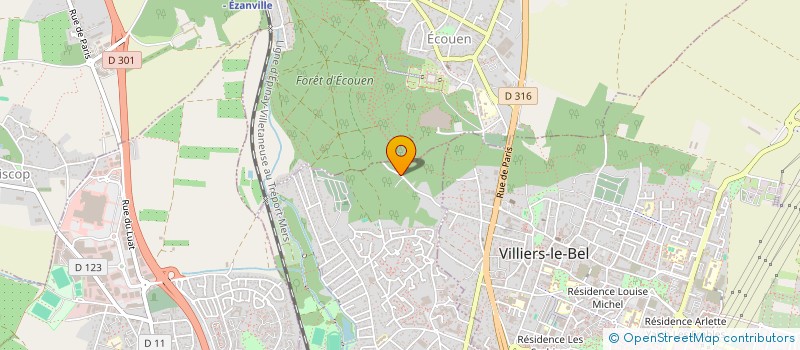 localisation de l'entreprise SOCLE SERVICES à SARCELLES