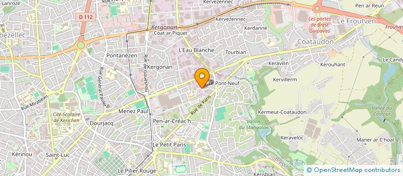 localisation de l'entreprise SOCLEAN à BREST