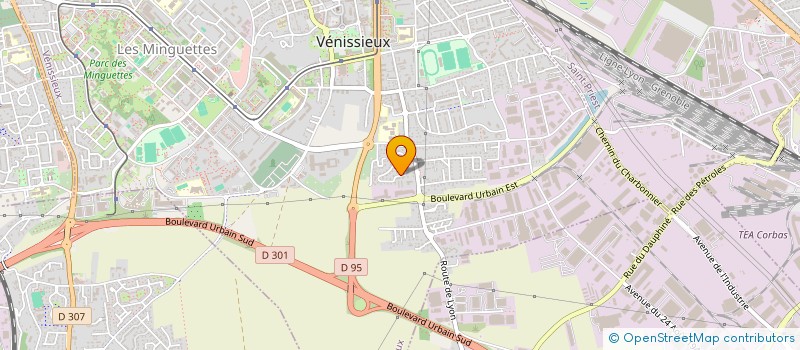 localisation de l'entreprise SOCLEAN & CO  IRIGNY