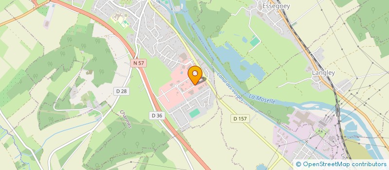 localisation de l'entreprise SOCLEMA à CHARMES