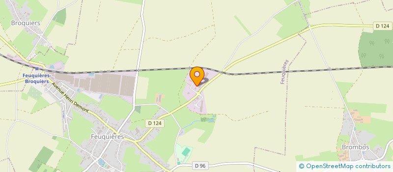 localisation de l'entreprise SOCLEMA  FEUQUIERES