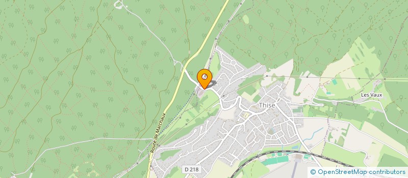 localisation de l'entreprise SOCLI  THISE