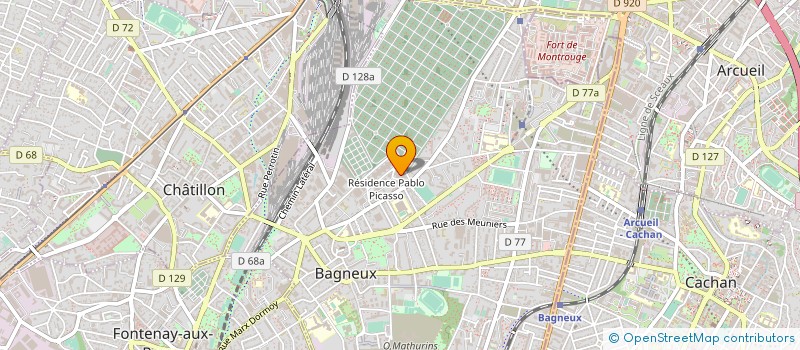 localisation de l'entreprise SOCLICE STE CLIMAT DU CENTRE à BAGNEUX