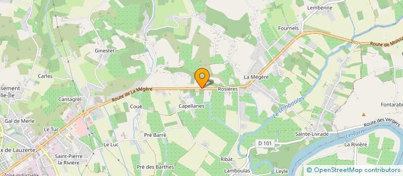 localisation de l'entreprise SOCLIM AUTO SAS  PETIT-PALAIS-ET-CORNEMPS