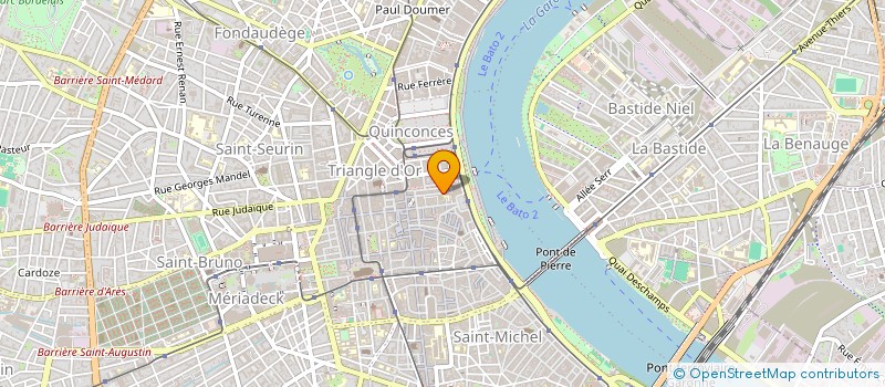 localisation de l'entreprise SOCO  BORDEAUX