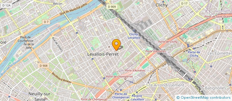 localisation de l'entreprise SOCOA à LEVALLOIS-PERRET