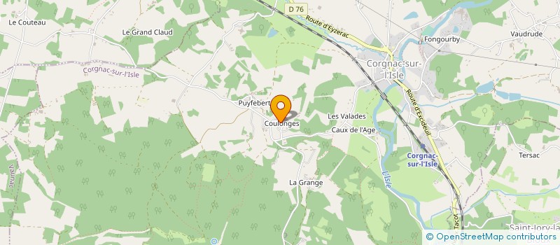 localisation de l'entreprise SOCOBE SOCIETE COMMERCIAL DE BETAIL à CORGNAC-SUR-L'ISLE