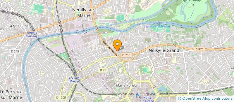 localisation de l'entreprise SOCOBEL FRANCE à NOISY-LE-GRAND