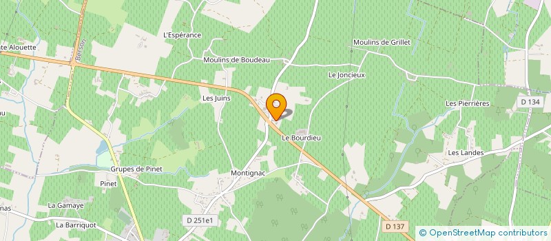 localisation de l'entreprise SOCOBLA à BERSON