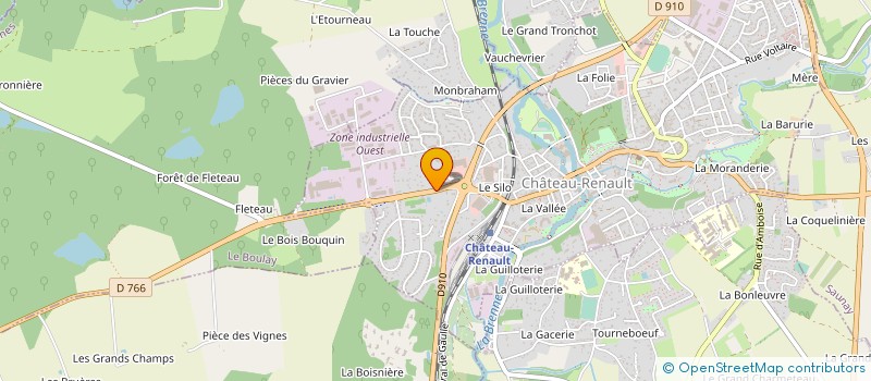 localisation de l'entreprise SOCOCHARE à CHATEAU-RENAULT