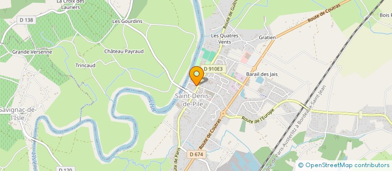 localisation de l'entreprise SOCOCI  SAINT-DENIS-DE-PILE