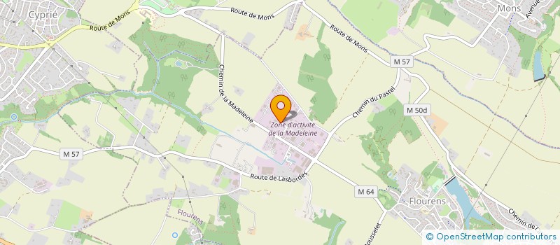 localisation de l'entreprise SOCOCLIM à FLOURENS