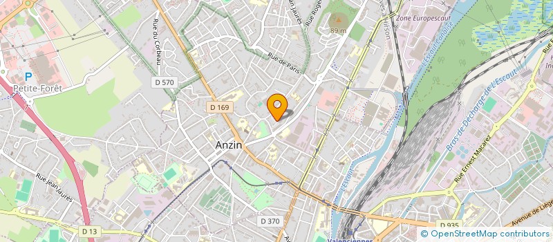 localisation de l'entreprise SOCOCONFORT à ANZIN