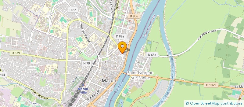 localisation de l'entreprise SOCODEM SARL  MACON