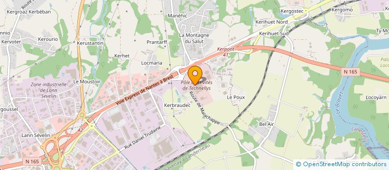 localisation de l'entreprise SOCODI  LANESTER