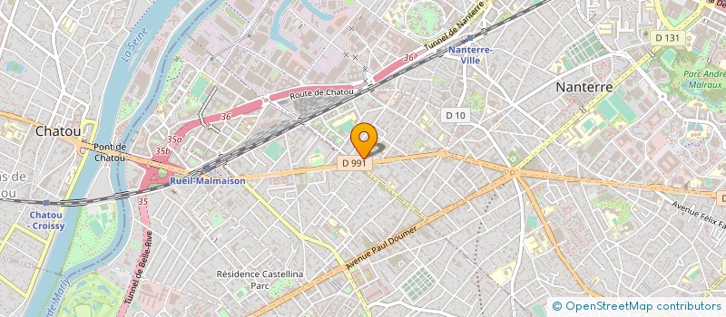 localisation de l'entreprise SOCODIAG à NANTERRE