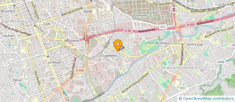 localisation de l'entreprise SOCODIM à MARSEILLE