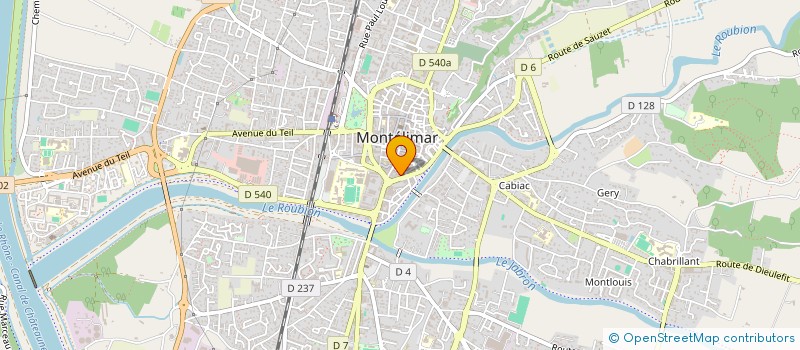 localisation de l'entreprise SOCODIS SARL à MONTELIMAR