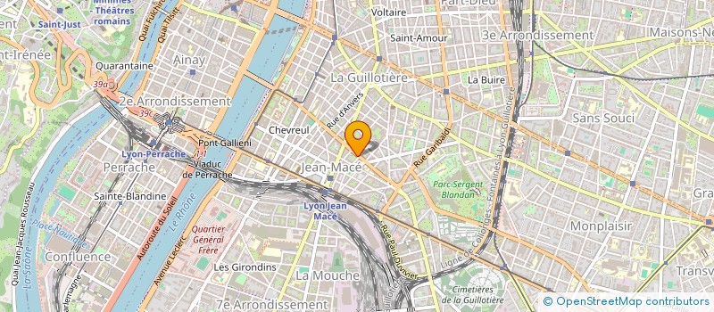 localisation de l'entreprise SOCODIS SOCIETE COMMERCIAL DISTRIBUTION  LYON