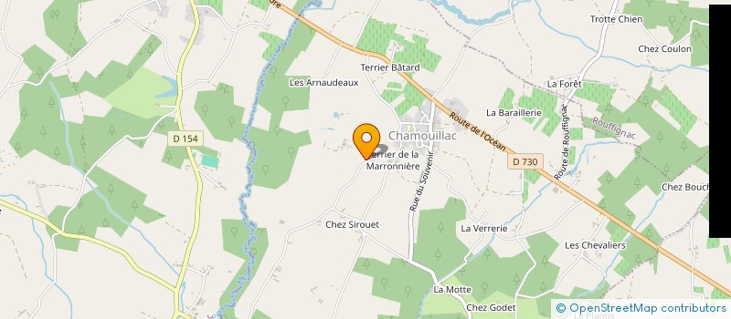 localisation de l'entreprise SOCODSTOCKS  CHAMOUILLAC