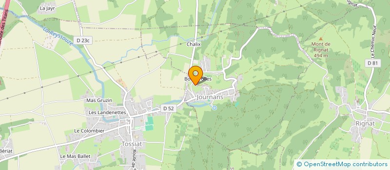 localisation de l'entreprise SOCOE PATRIMOINE  JOURNANS