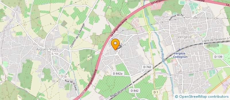 localisation de l'entreprise SOCOETE CIVILE IMMOBILIERE  D ET S  BLANC  MUS