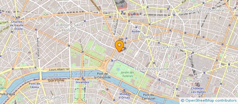 localisation de l'entreprise SOCOFI INTERNATIONAL à PARIS