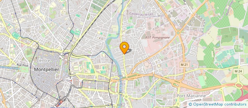 localisation de l'entreprise SOCOFIM STE COMMERC FINANC IMMOBILIERE à MONTPELLIER