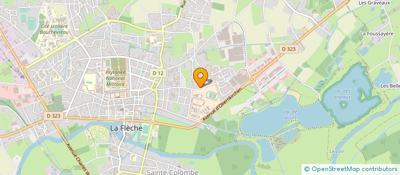 localisation de l'entreprise SOCOFLEC à LA FLECHE