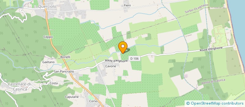 localisation de l'entreprise SOCOFLEC à PENTA-DI-CASINCA