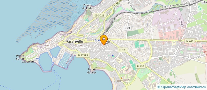 localisation de l'entreprise SOCOGAG à GRANVILLE
