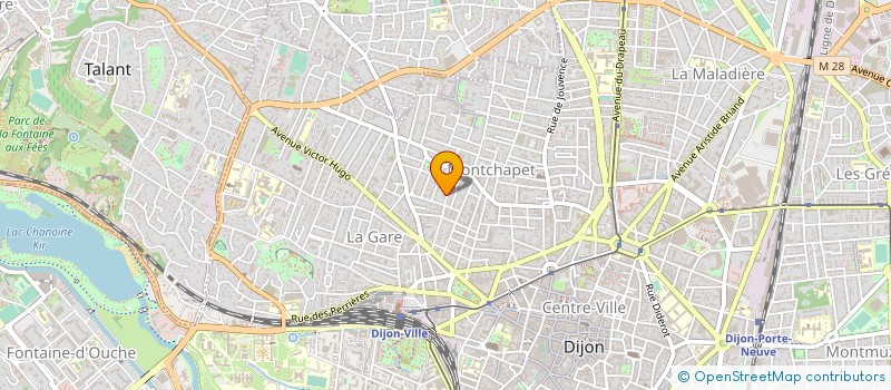 localisation de l'entreprise SOCOGEA à DIJON
