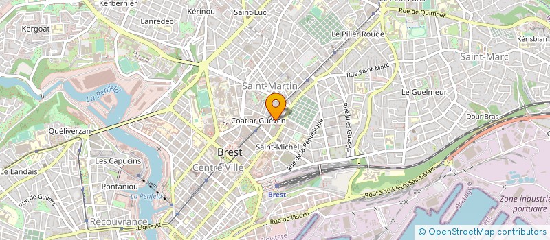 localisation de l'entreprise SOCOGEC BREST à BREST