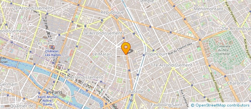 localisation de l'entreprise SOCOGERCO  PARIS