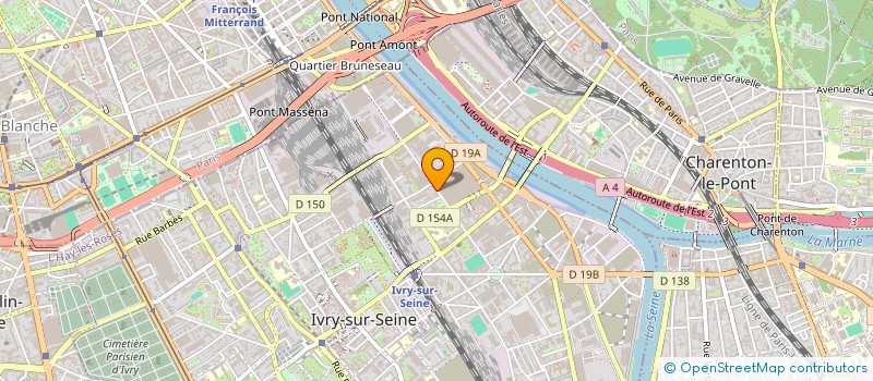 localisation de l'entreprise SOCOGERI à IVRY-SUR-SEINE