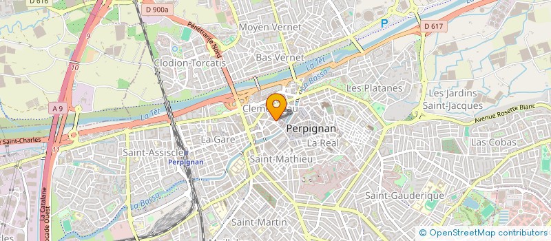 localisation de l'entreprise SOCOLEB  PERPIGNAN