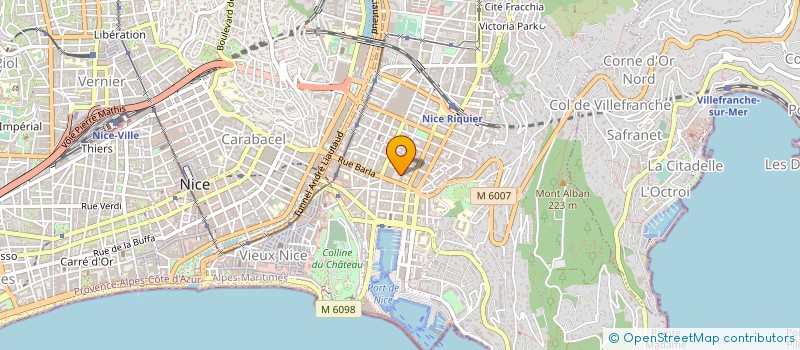 localisation de l'entreprise SOCOLEC à NICE