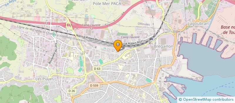 localisation de l'entreprise SOCOM  LA SEYNE-SUR-MER