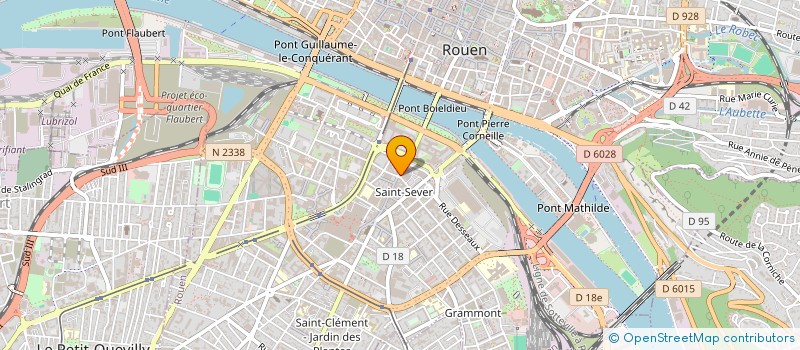 localisation de l'entreprise SOCOMA  ROUEN