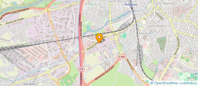 localisation de l'entreprise SOCOMAP MTS  PERPIGNAN