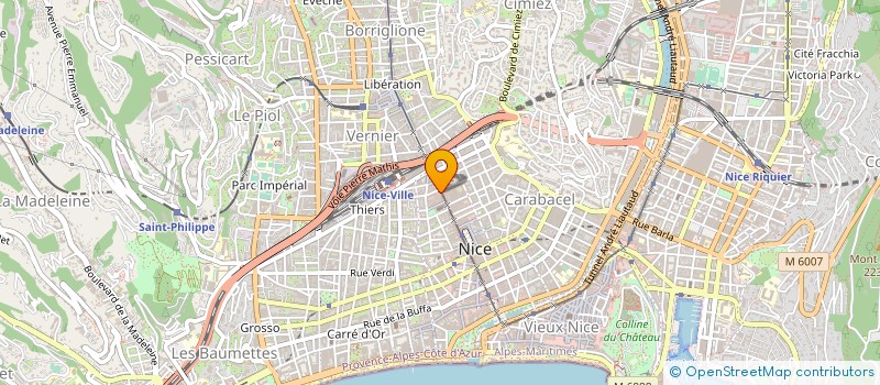 localisation de l'entreprise SOCOMED à NICE