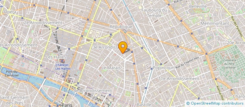 localisation de l'entreprise SOCOMELEC à PARIS